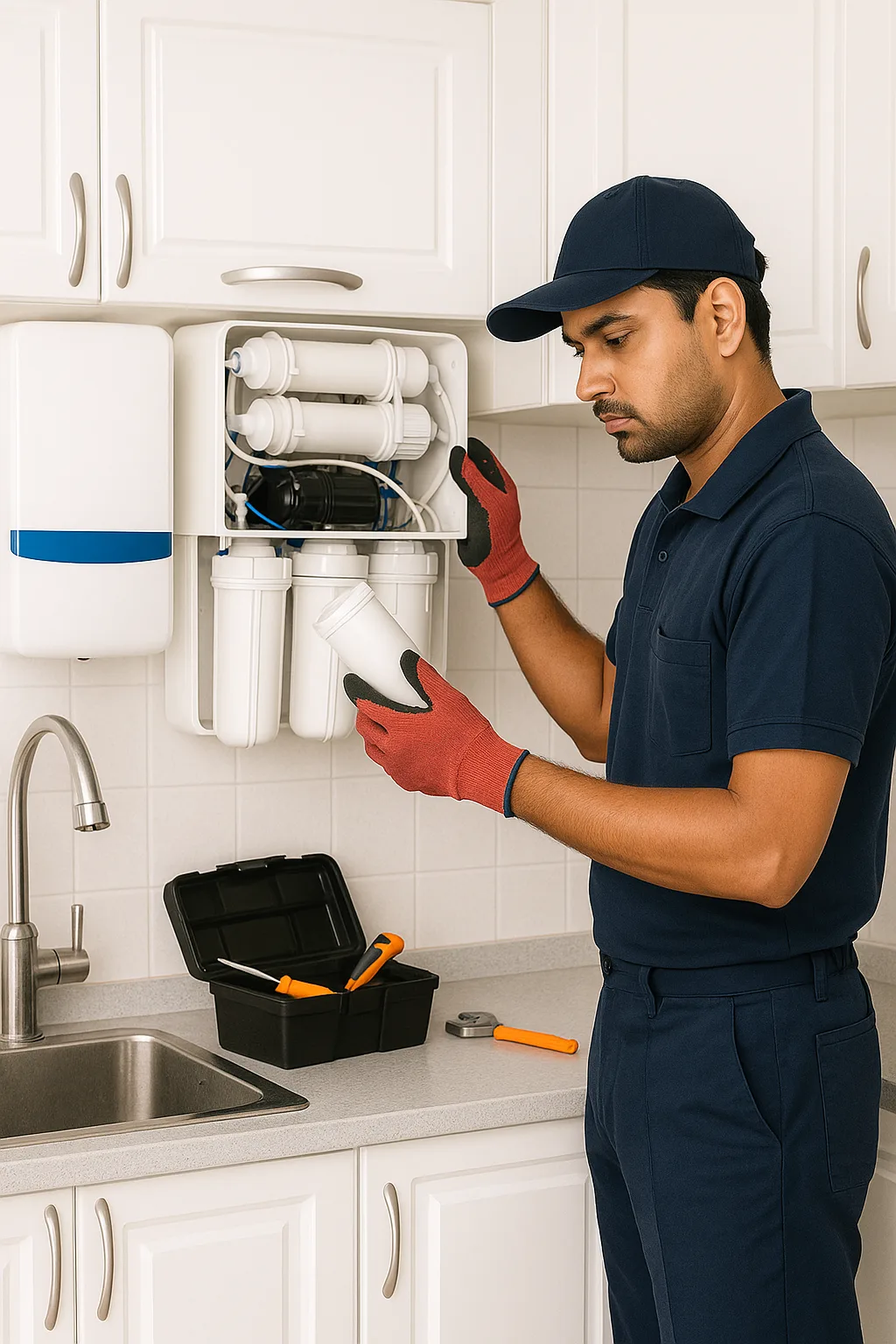 Home RO water purifier service